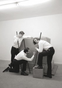 „Konsortium – Lars Breuer, Sebastian Freytag, Guido Münch“, 2013
Photo: Konsortium, 2013