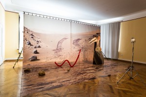 Katja Novitskova, Pattern of Activation (On Mars ), 2014.  Courtesy of Alexander Köser (Cologne). Photo: Remis Ščerbauskas
